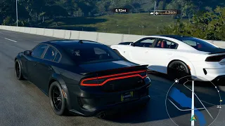 The Crew Motorfest Online | Hellcat Redeye Charger vs Hellcat, M4 G82, 2024 Mustang - Street Racing