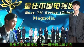 Magnolia Award voting rankings: Wang Yibo is even more impressive at the top of the list