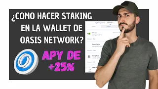 ¿Cómo HACER STAKING de ROSE desde la WALLET de OASIS NETWORK? (2/2) | TUTORIAL 2022