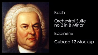 Bach Badinerie Orchestral Mockup in Cubase 12