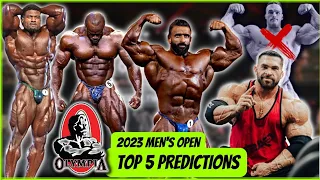 2023 Mr. Olympia TOP 5 PREDICTIONS! A TOP 5 SPOT OPENS UP! + UPDATE ON 10TH PLACE!