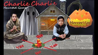 सच में भूत आ गया |Charlie Charlie Haunted Ghost Challenge| Scary pencil  game at night | Horror Vlog