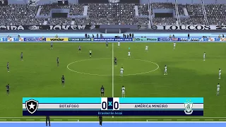 PES 2021 BOTAFOGO X AMÉRICA MG |Ultimate Realistic Mods Mix 3.0|  (gfx mod)