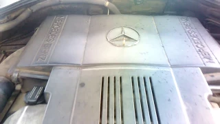 Монета на двигателе Mercedes-Bens cl500 1997г.в. пробег 300т.