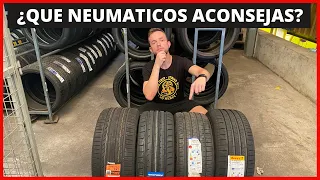 ✅ NEUMATICOS que Montamos y Aconsejamos para Las LLANTAS de ALUMINIO + Especificaciones técnicas!!