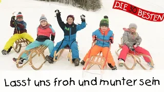 ⛄️ Lasst uns froh und munter sein - Weihnachtslieder für Kinder || Kinderlieder