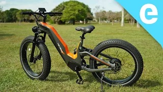Heybike Hero: A CARBON full-suspension fat tire E-bike?!
