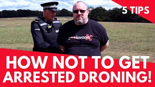 How Not to Get Arrested Flying Your Drone! - 5 tips - Geeksvana