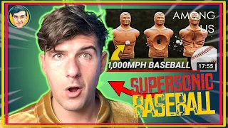 Supersonic 1,000 MPH Baseball Catch REACTION