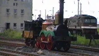 "Saxonia" die erste in Deutschland gebaute Dampflokomotive Deutsche Reichsbahn-Museumsdampflok