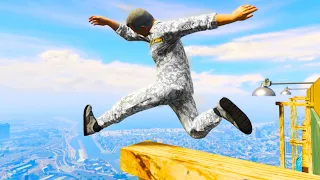 GTA 5 Jumping Fails • Military Michael