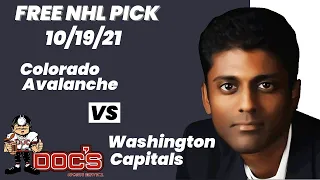 NHL Pick - Colorado Avalanche vs Washington Capitals Prediction, 10/19/2021 Best Bet Today