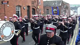 Millar Memorial Flute Band Arriving @ ABOD Shutting of the Gates 2022