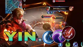 Killer Yin!! Real Monster Jungler || 1 Shot || MVP // Create your own game in Yin mlbb