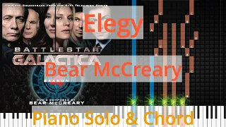 🎹Solo & Chord, Elegy, Bear McCreary, Synthesia Piano