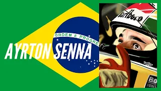 Know about Ayrton Senna | Portrait | Procreate