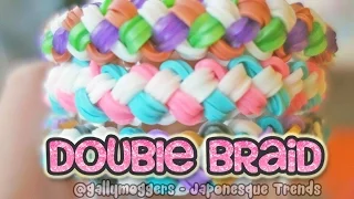 Rainbow Loom Tutorial: Double Braid Bracelet with One Loom