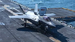 How the F-35B fighter on the Japanese aircraft carrier JS Izumo