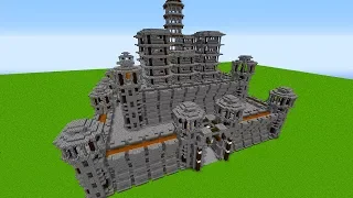 Selbst aufbauendes Minecraft Schloss!