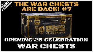 World of Tanks Console Opening 25 Celebration War Chests #7 (created by JBMNT_SVK_)