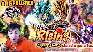 8 LF PULLATE NEL MIGLIOR BANNER DI SEMPRE!! 😱 BUON 2021 SUBITO 😍 | DRAGON BALL LEGENDS SUMMON ITA