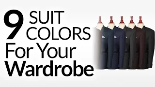 9 Suit Colors A Man Should Consider | Men's Suits & Color | Suit Colors To Buy In Priority Order