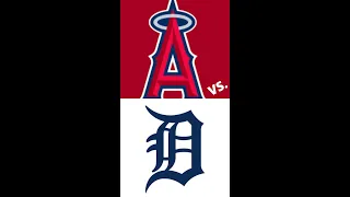 Los Angeles Angels vs Detroit Tigers, scores from last night's game (Aug. 19. 2022). #shorts