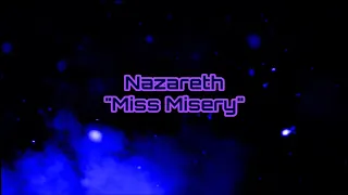 Nazareth - "Miss Misery" HQ/With Onscreen Lyrics!