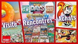 #186 - PIXEL DAYS 2024 - Visite, Rencontres et Achats Jeux vidéo, Vinyles, Laserdisc, BD 💿 🎶 🎮 🥰