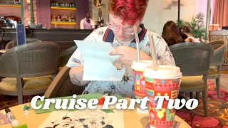 Disney Cruise: Crafting and Animator's Palate