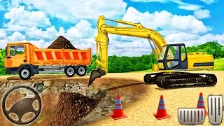 Excavator Simulator - Construction Heavy Mega Road Builder - Android GamePlay