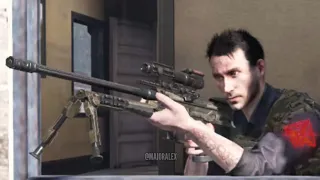 Makarov Using NA-45 To Kill Soap & Yuri in Call Of Duty!