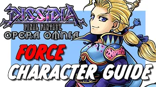 DFFOO MAXED EDGAR FR FORCE ECHO BT CHARACTER GUIDE & SHOWCASE! BEST ARTIFACTS & SPHERES!!! DEBUFF!!!