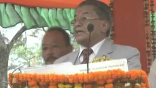 SKM Video: Speech of Nar Bhadur Bhandari at Rangpoo on 9th April 2014 (Part -3)