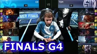 TSM vs Cloud 9 | Game 4 Grand Finals S6 NA LCS Summer 2016 PlayOffs | TSM vs C9 G4 1080p