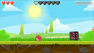 Red Ball 4 Fight with green hill Boss