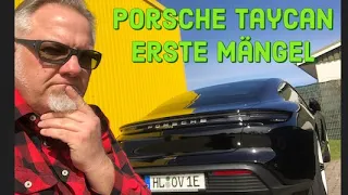 Mein Porsche Taycan, erste Mängel.