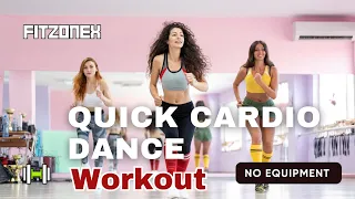 Quick cardio dance workout (no equipment)