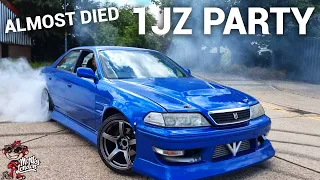 IRRESPONSIBLE MAN DRIVES TOYOTA CHASER