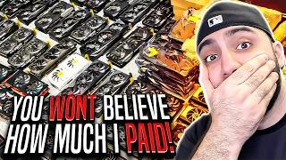 I bought 200+ graphics cards!