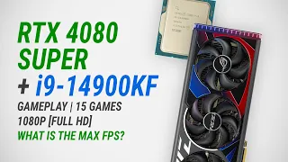 GeForce RTX 4080 SUPER + Core i9-14900KF: Test in 15 games at 1080p
