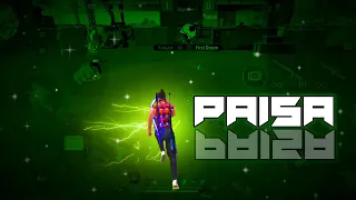 Paisa 💵 Free Fire Montage || Trending Song 🔥|| free fire song || free fire status || @NIROXFF.