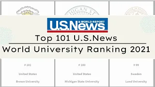 [2021]Top 101 U.S. News Best Global Universities Rankings 2021｜World Best University Ranking 2021