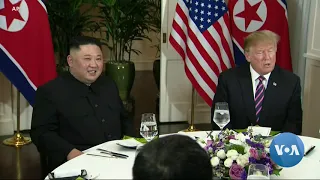 Trump, Kim Meet for Dinner at Start of Vietnam Summit