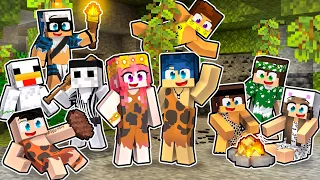 SONO TORNATO NELLA PREISTORIA CON I MIEI AMICI! - TIMECRAFT MINECRAFT