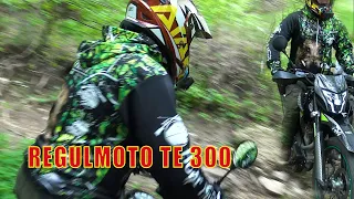 Первый cемейный прохват на REGULMOTO TE 300 и Альфа 110