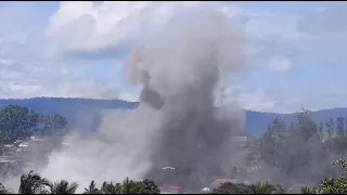 Military airstrikes continue as troops try to retake Marawi from terrorists