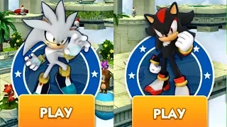 Sonic Dash Battle - SILVER VS SHADOW