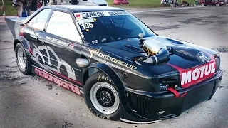 1300HP Audi S2 'CarbonDestroyer' 1/4 mile