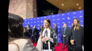 Emma Stone wore many hats while making "Poor Things" | Palm Springs International Film Awards